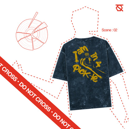 Qalakaar-Unisex-Printed-I_Am_in_a_Picke-Navy_Blue-Oversized-Acidwash-Tshirt-3